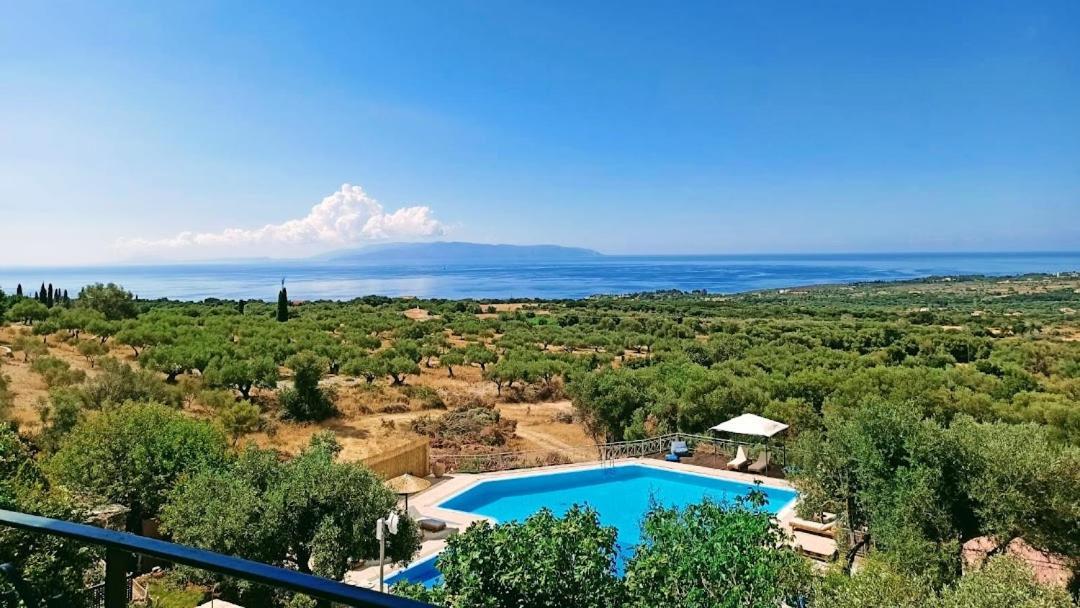 Hilltop Kefalonia 阿尔戈斯托利翁 外观 照片
